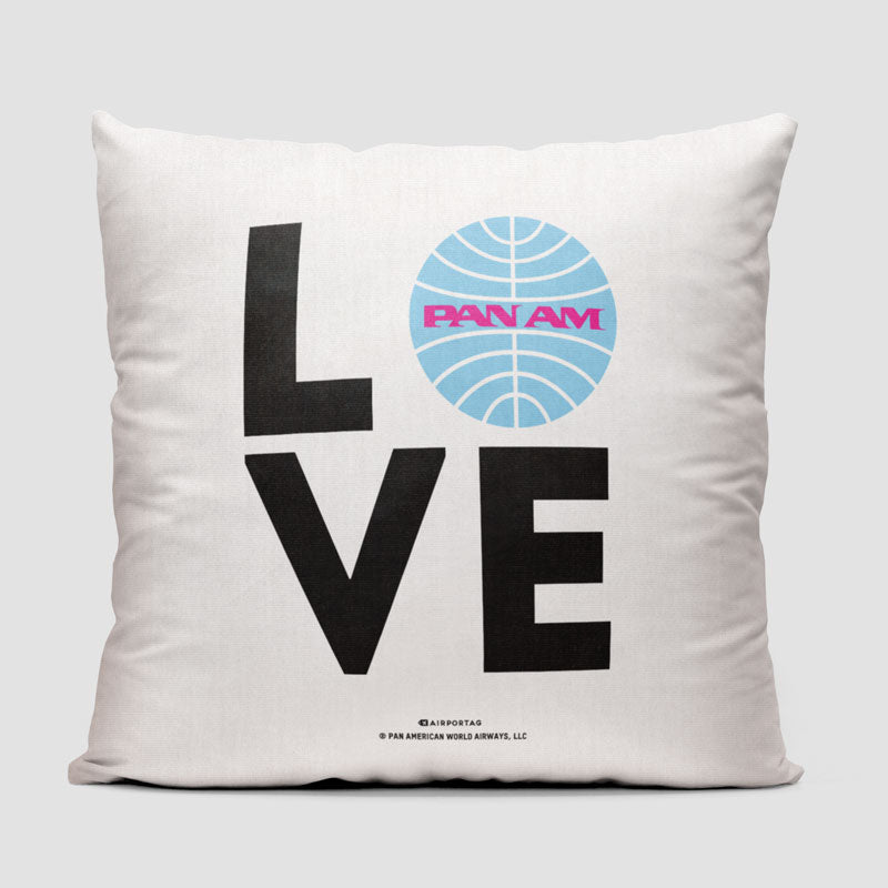 Pan Am - Love - Throw Pillow