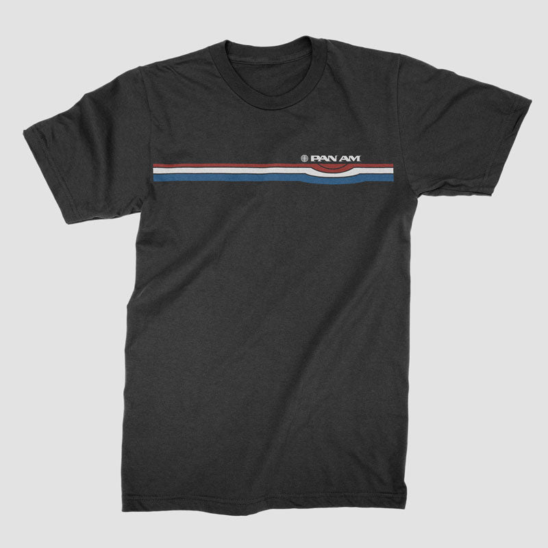 Pan Am Retro Stripe - T-Shirt