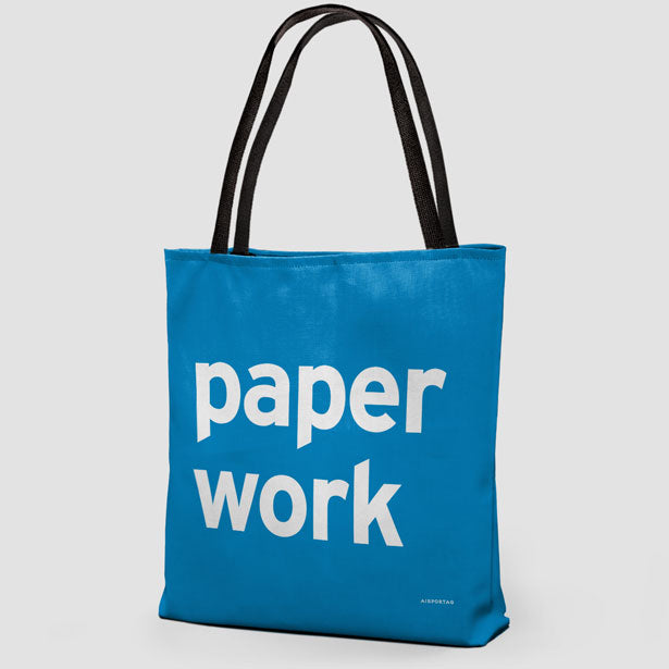 Paperwork - Tote Bag airportag.myshopify.com