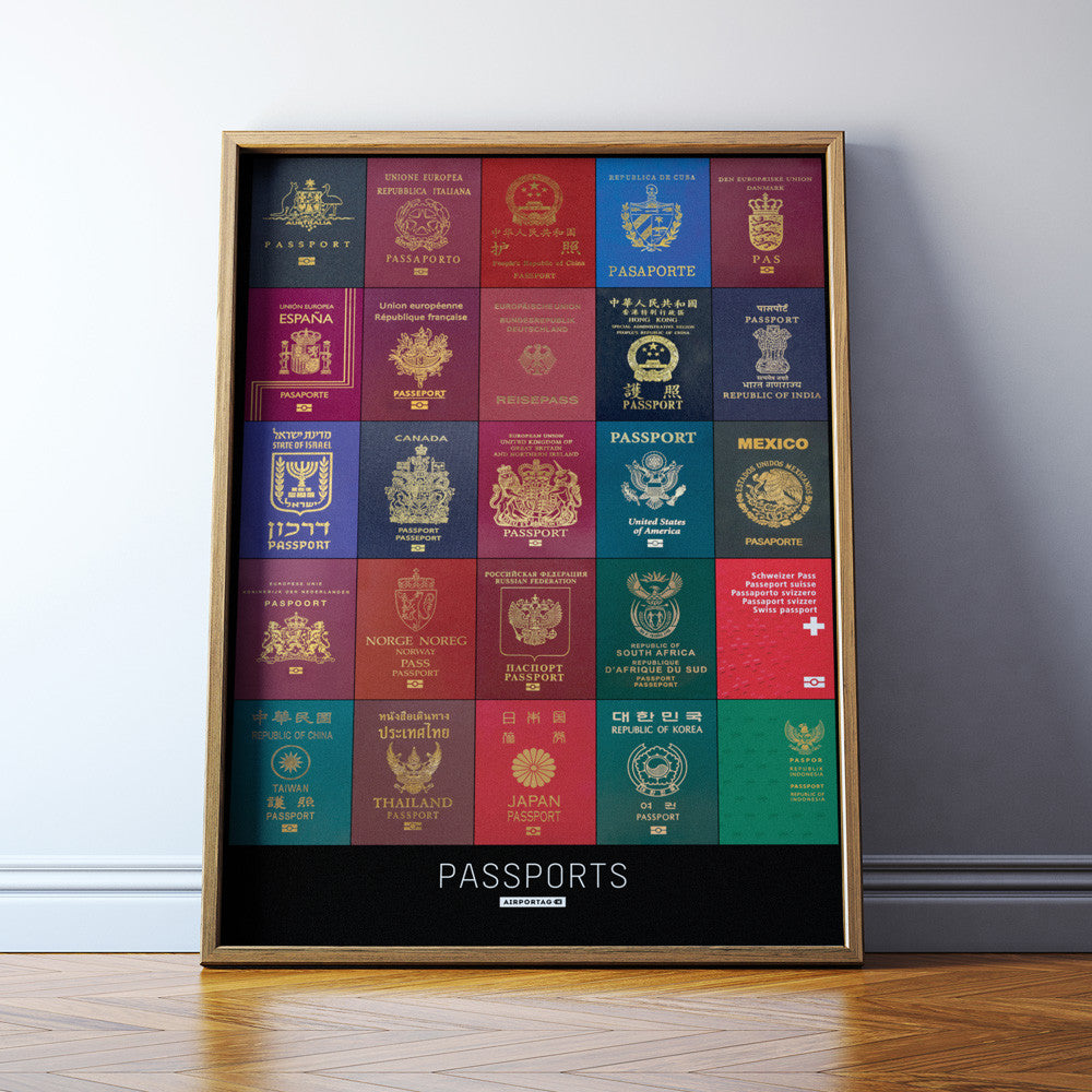 Passports - Poster - Airportag
