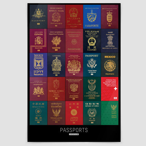 Passports - Poster - Airportag