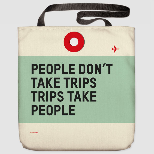 People Don't - Tote Bag - Airportag