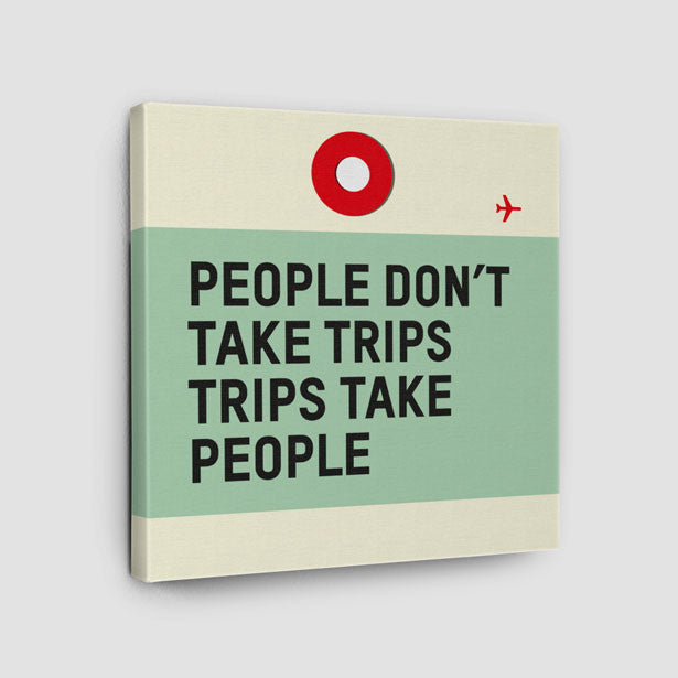 People Don't - Canvas - Airportag