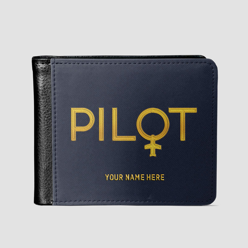 Pilot Woman - Men's Wallet