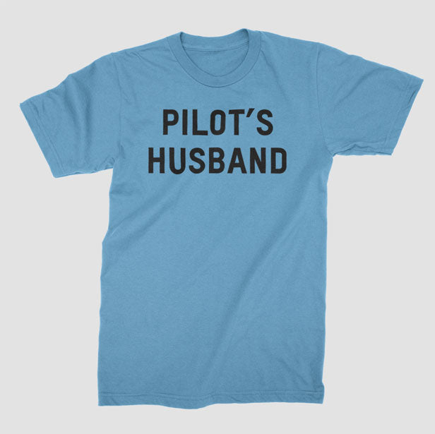 Pilot's Husband - T-Shirt airportag.myshopify.com