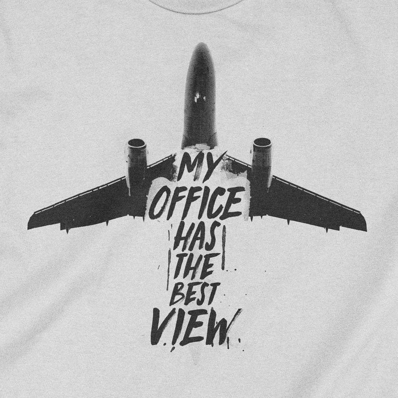 Mon bureau a la meilleure vue - T-shirt