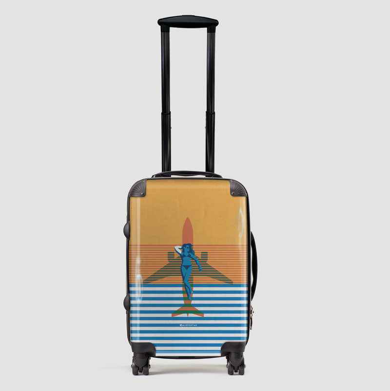 Plane Shadow Beach - Luggage