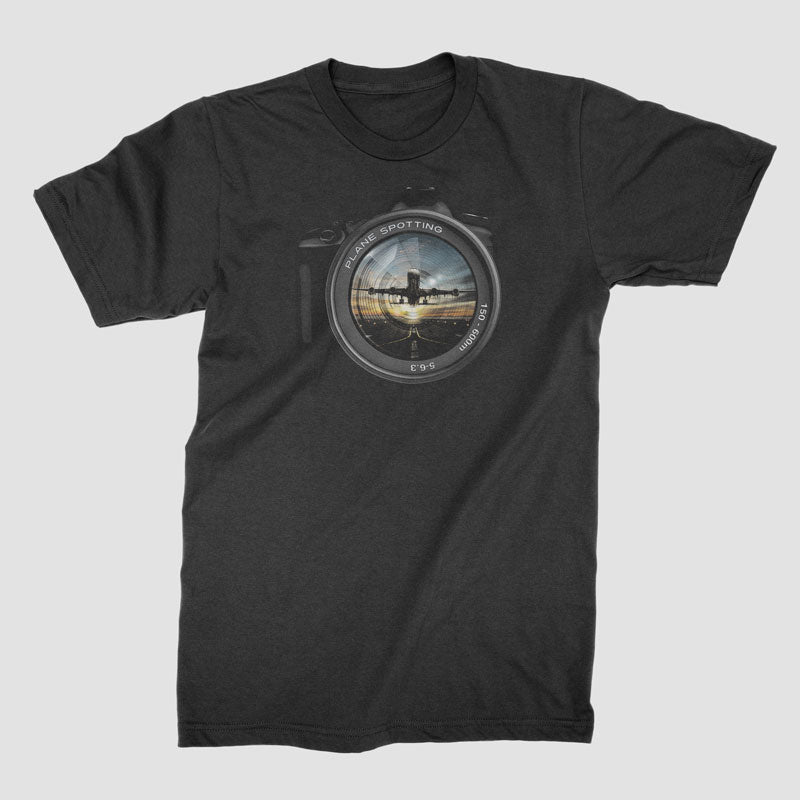 Objectif de repérage d'avion - T-Shirt