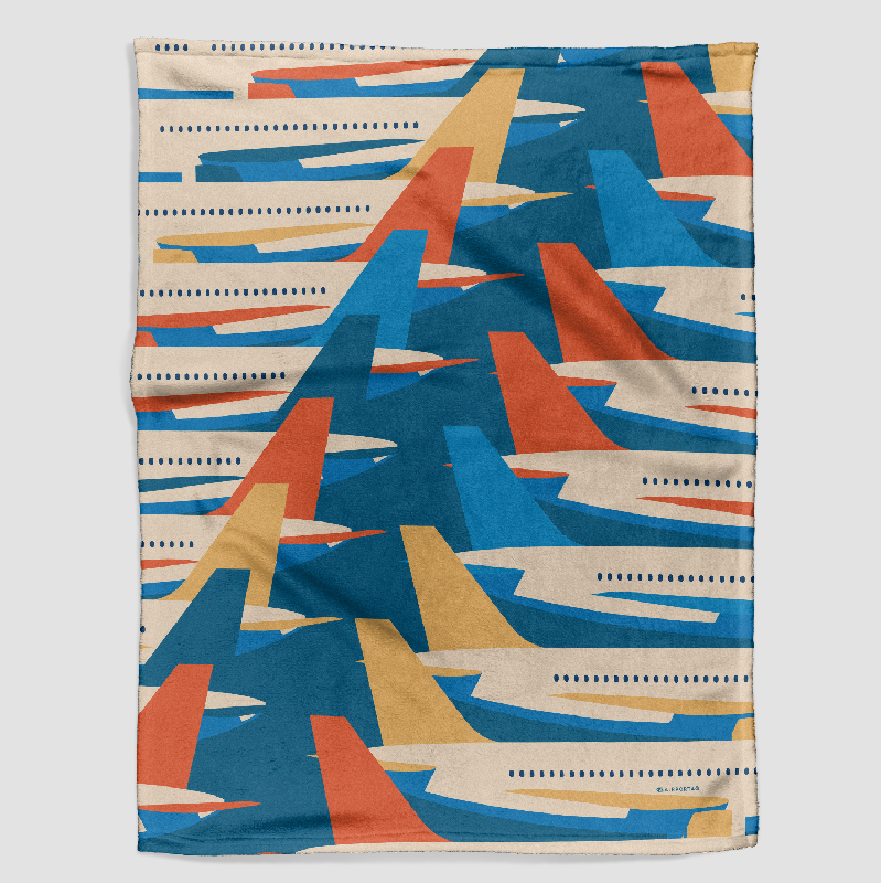 Plane Tail Color - Blanket