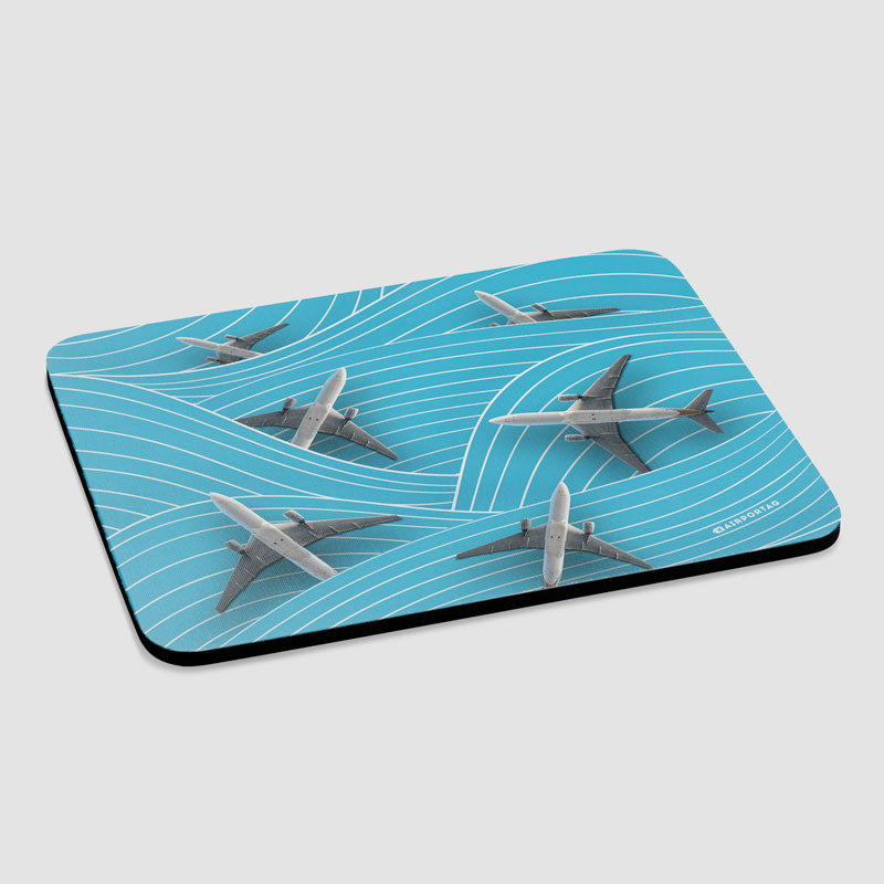 Plane Waves - Mousepad