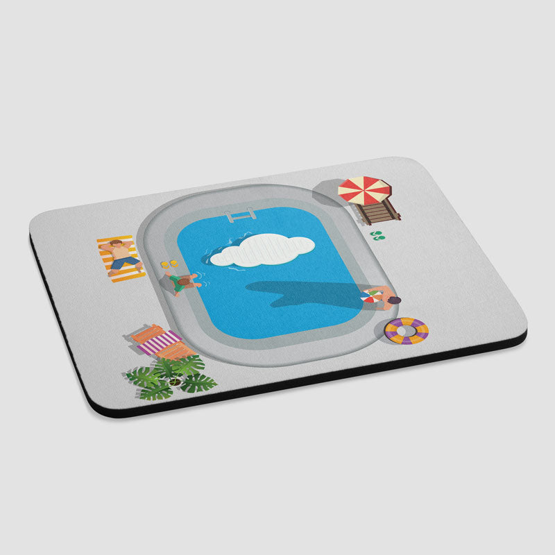 Plane Window Pool - Mousepad