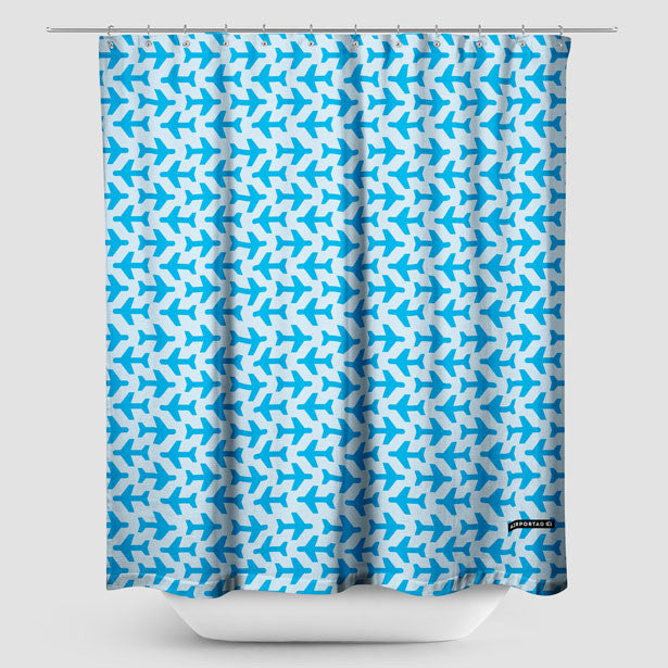 Planes - Shower Curtain - Airportag