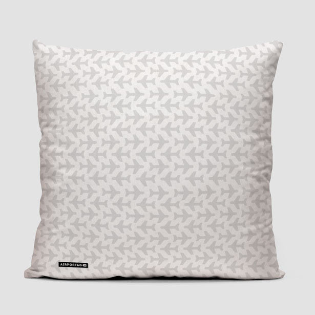 Airplanes Pattern - Throw Pillow