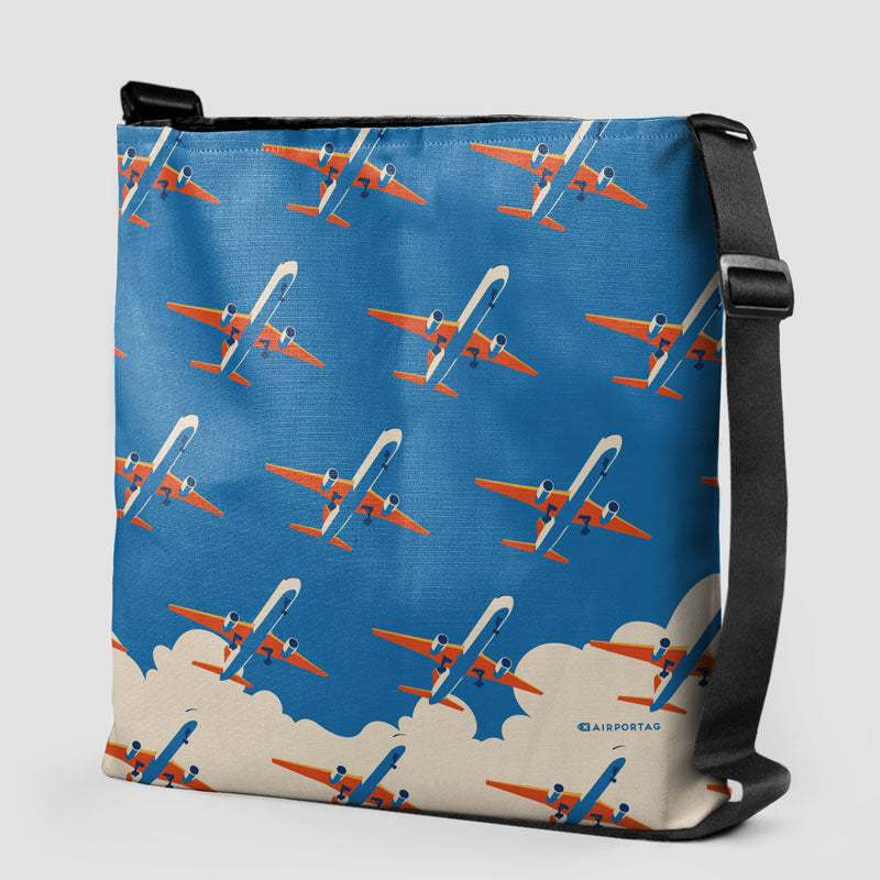 Planes Retro Sky - Tote Bag