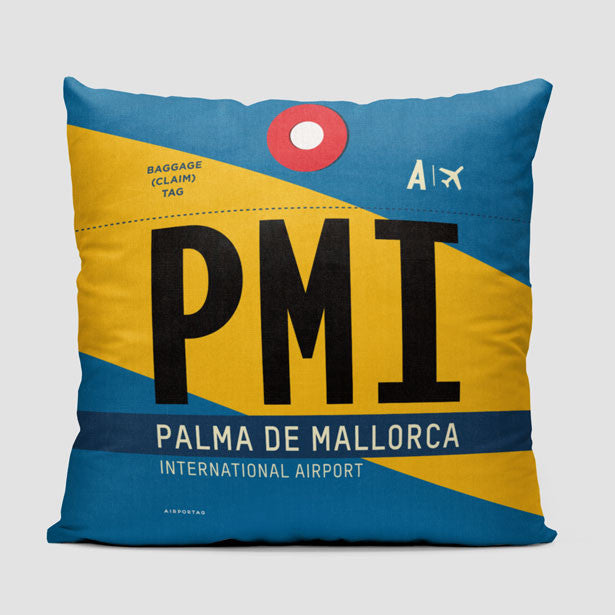 PMI - Throw Pillow - Airportag