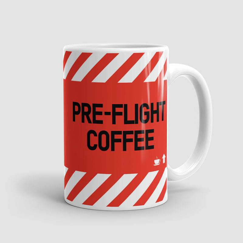 フライト前のコーヒー - マグカップ