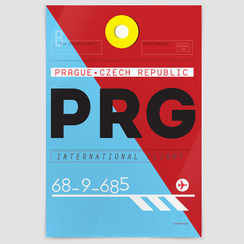 PRG - Poster - Airportag