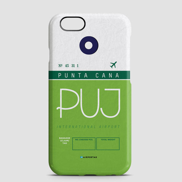 PUJ - Phone Case - Airportag