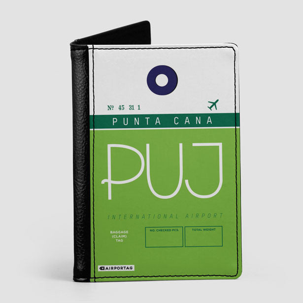 PUJ - Passport Cover - Airportag