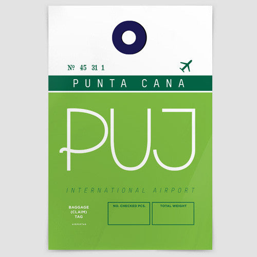 PUJ - Poster - Airportag