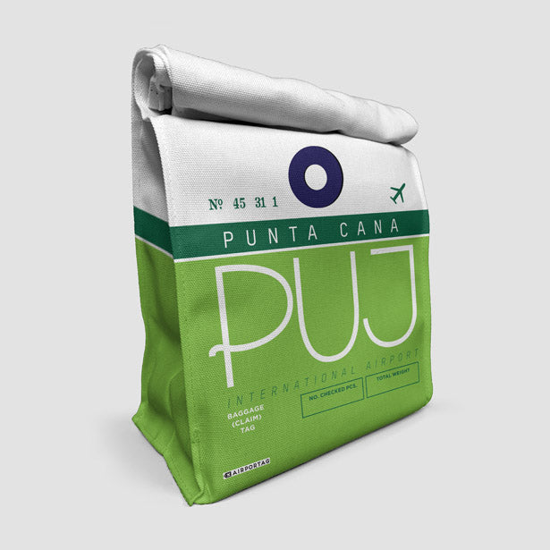 PUJ - Lunch Bag airportag.myshopify.com