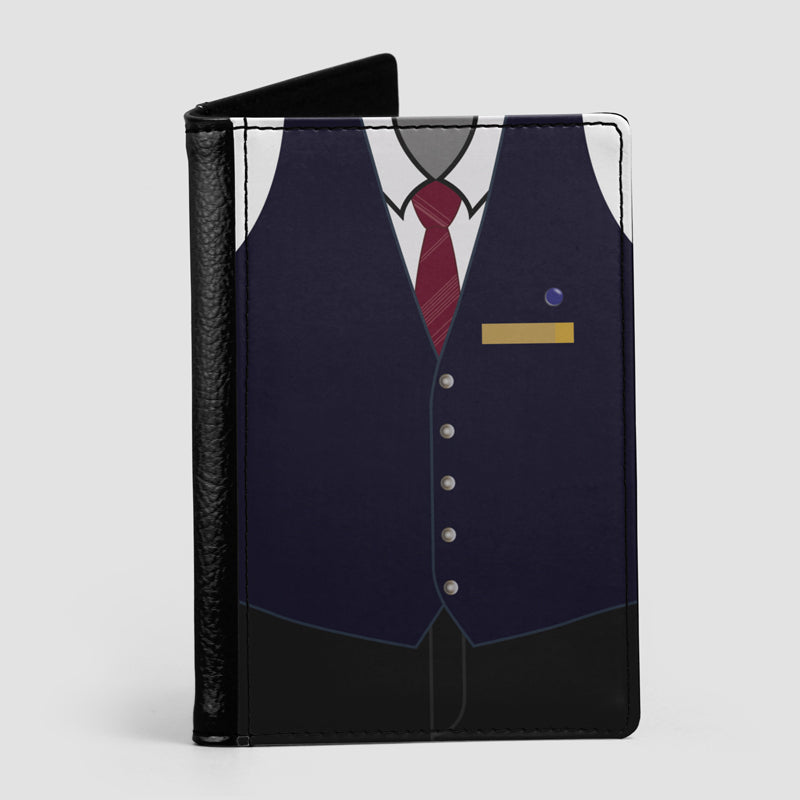 QR Male Cabin Crew Uniform - Passport Cover
