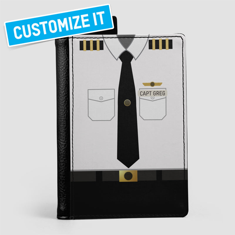 QR Pilot Uniform - Passport Cover