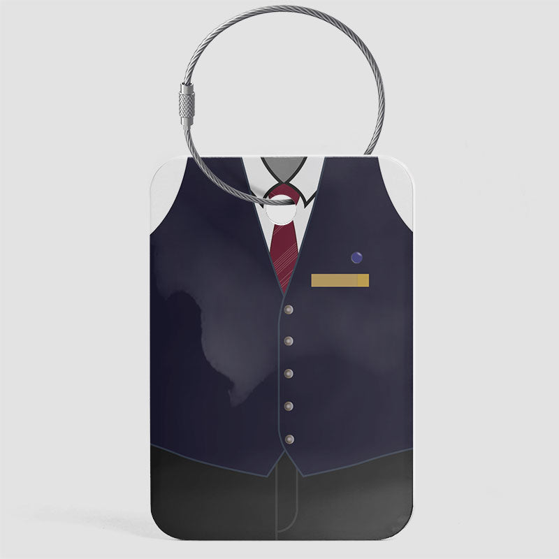 QR Male Cabin Crew Uniform - Luggage Tag