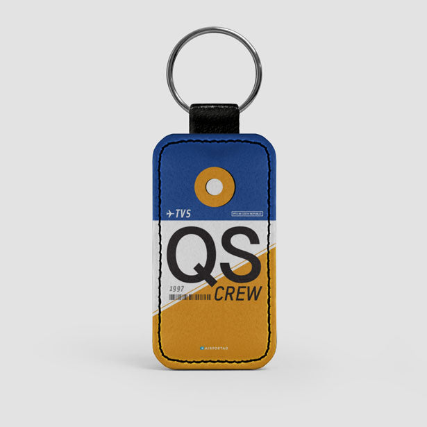 QS - Leather Keychain airportag.myshopify.com