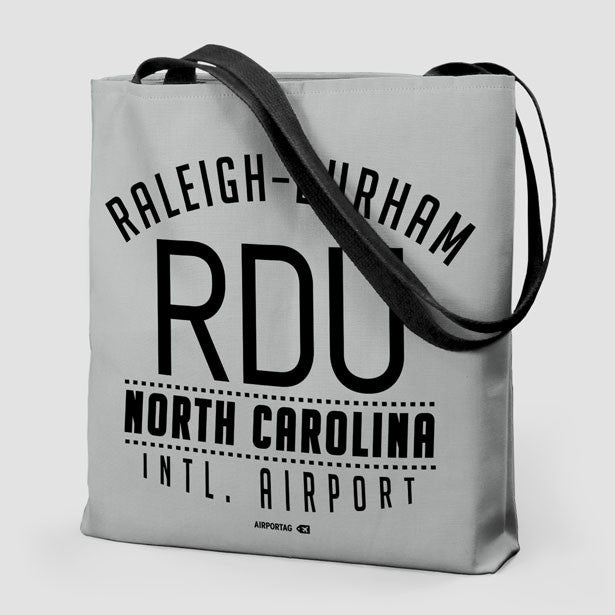 RDU Letters - Tote Bag - Airportag