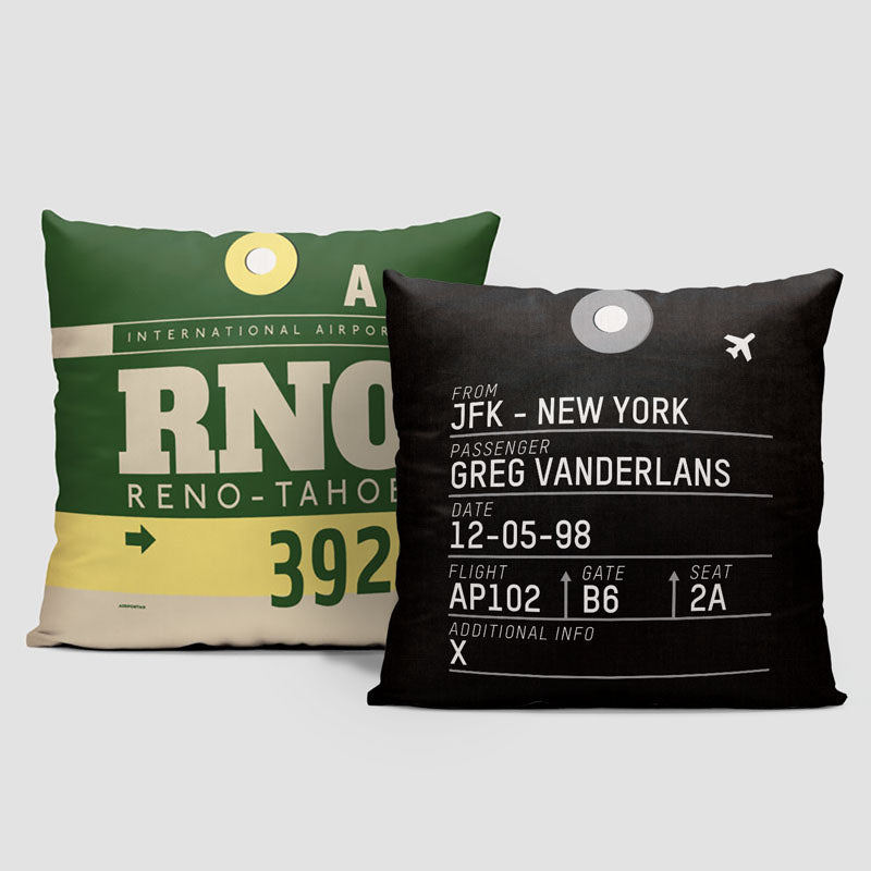 RNO - Throw Pillow