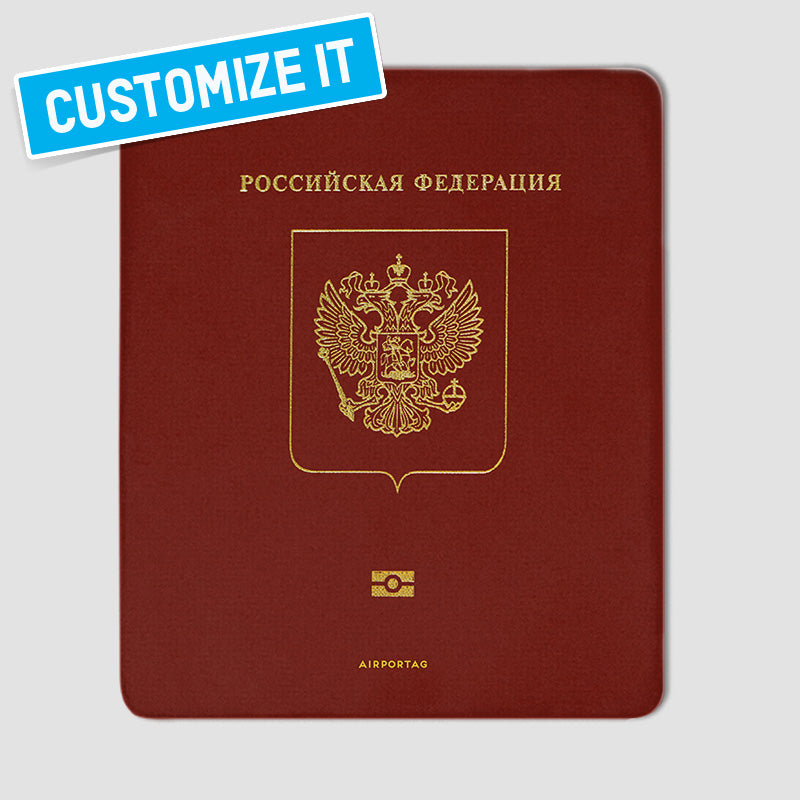 ロシア - パスポート マウスパッド