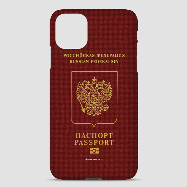 Russia - Passport Phone Case airportag.myshopify.com