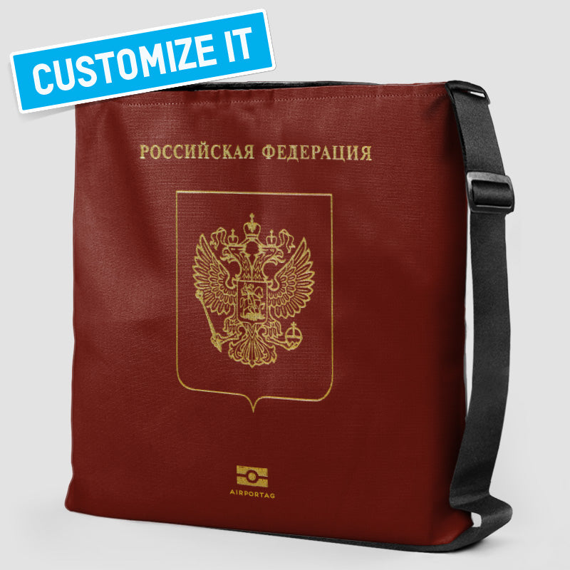 ロシア - パスポート トートバッグ