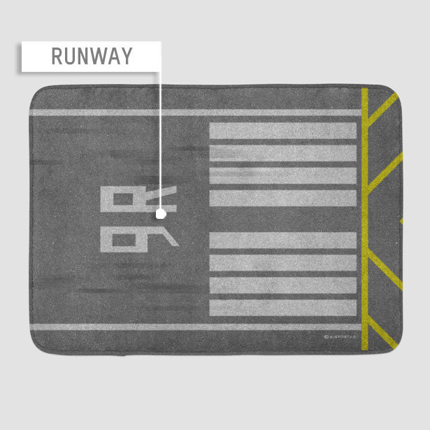 Runway - Bath Mat - Airportag
