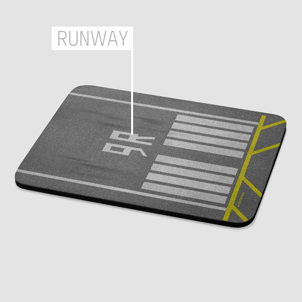 Runway - Mousepad - Airportag