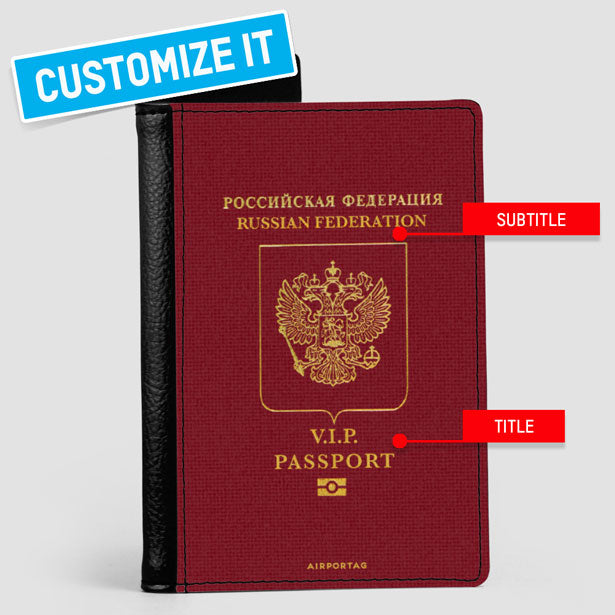 ロシア - パスポートカバー