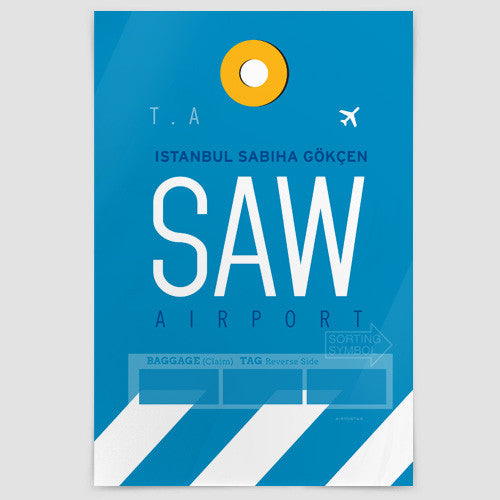 SAW - Poster - Airportag