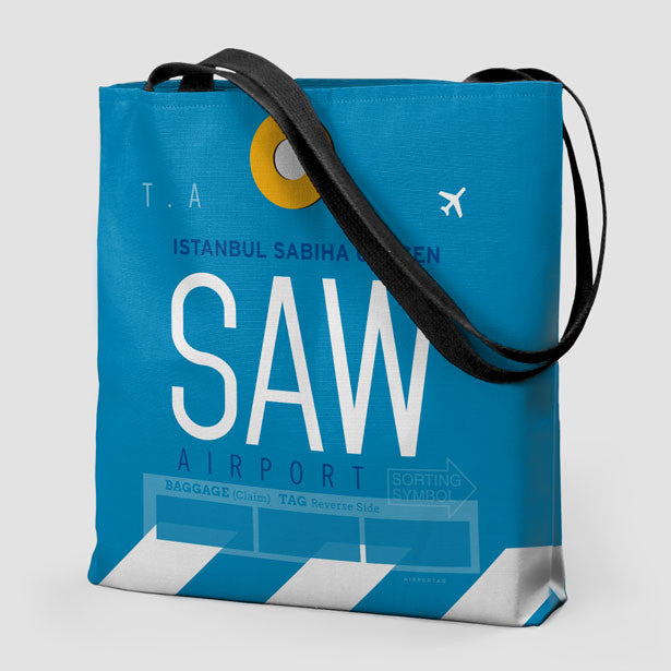 SAW - Tote Bag - Airportag
