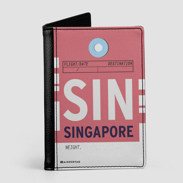 SIN - Passport Cover - Airportag