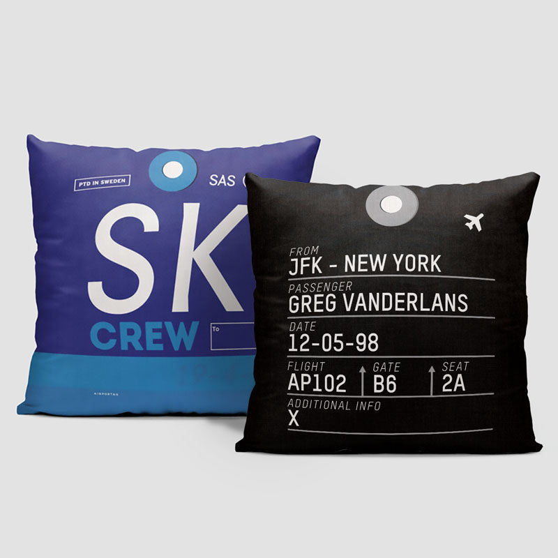 SK - Throw Pillow