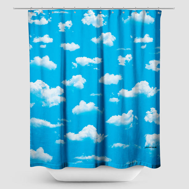Sky - Shower Curtain - Airportag