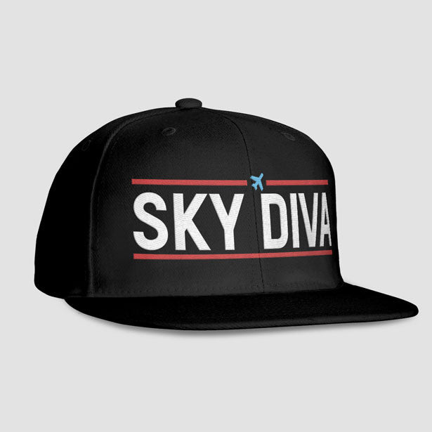 Sky Diva - Snapback Cap - Airportag