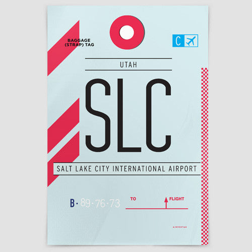 SLC - Poster - Airportag