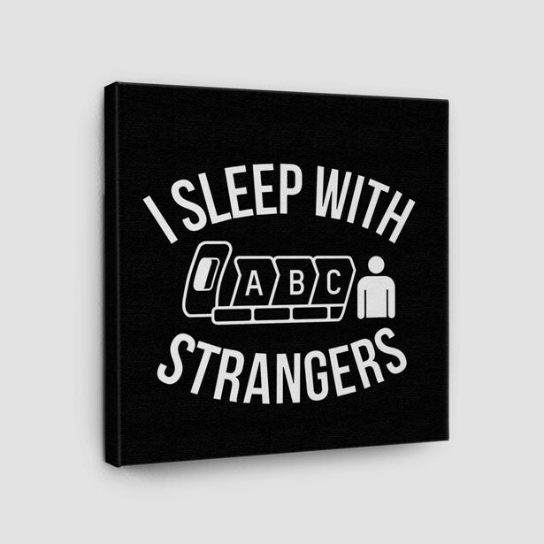 I Sleep With Strangers - Canvas - Airportag
