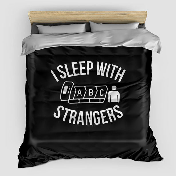 I Sleep With Strangers - Duvet Cover - Airportag