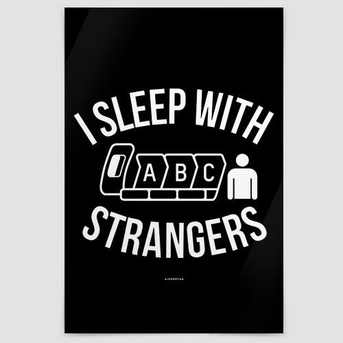 I Sleep With Strangers - Poster - Airportag