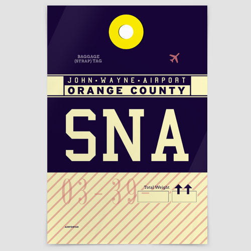 SNA - Poster - Airportag