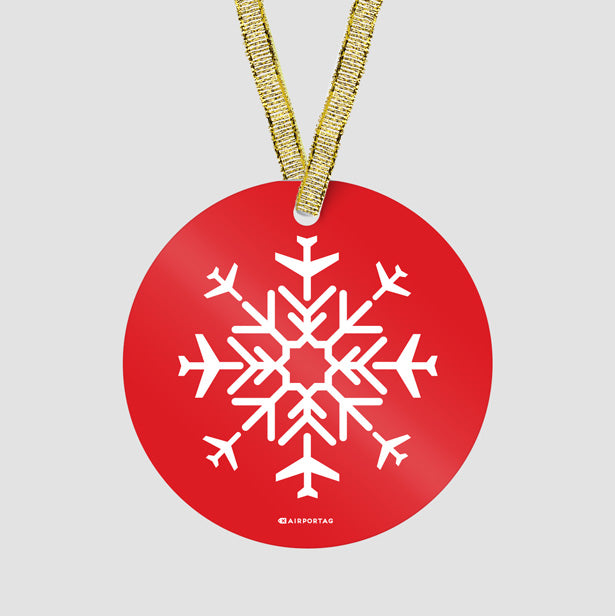 Snow Flakes - Ornament - Airportag