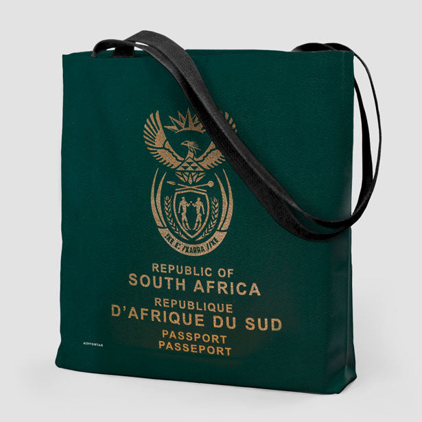 South Africa - Passport Tote Bag - Airportag